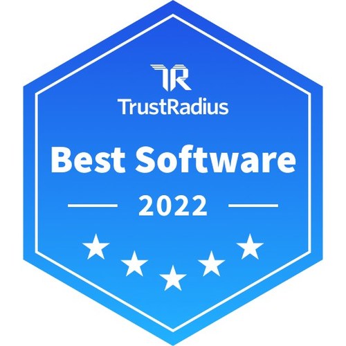 2022 TrustRadius Best Software List Overall Badge