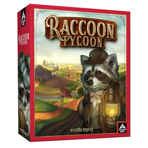 Raccoon Tycoon strategy game is available at Walmart, Target, Barnes & Noble and other accounts nationwide.