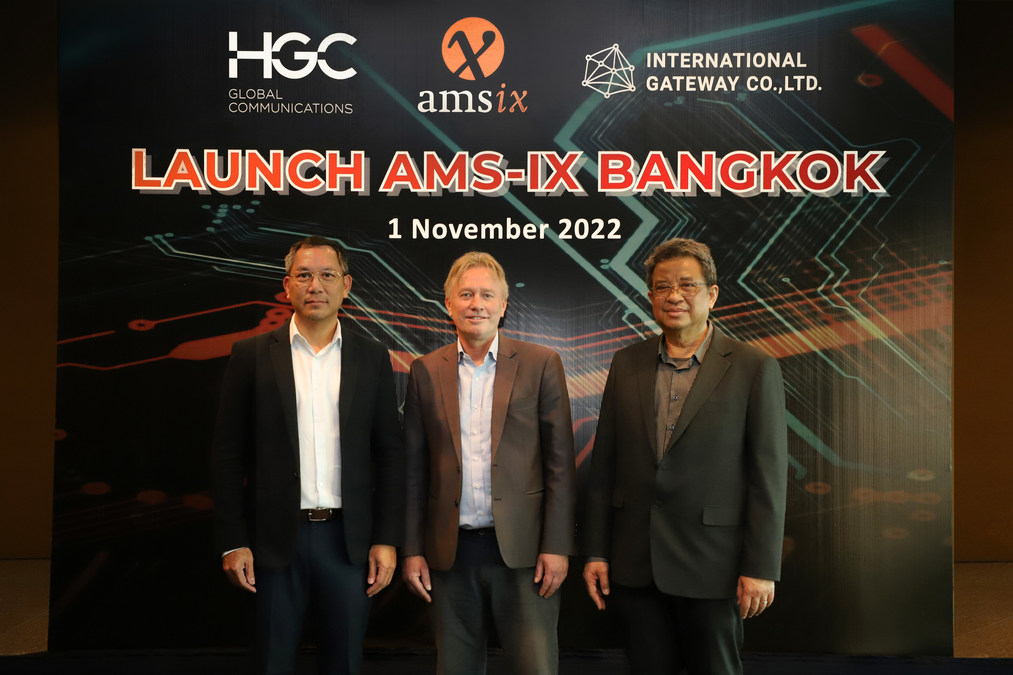 HGC, AMS-IX and IGC launch a new Internet Exchange in Bangkok Thailand - Vimarsana News