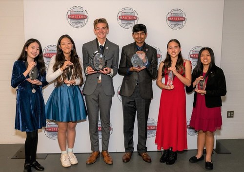 The top winners of the 2022 Broadcom MASTERS. Courtesy: Lisa Fryklund