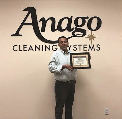 "I have thoroughly enjoyed establishing Anago of Orange County as a leading commercial cleaning franchise over the last three years," said Sinha. "I knew coming in that this was a top cleaning franchising company, and my plans to expand to South LA is an exciting endeavor. I aim to take what we've built and accomplished in Orange County to more people and businesses. With a proven model as my foundation, I look forward to helping others realize small business ownership.