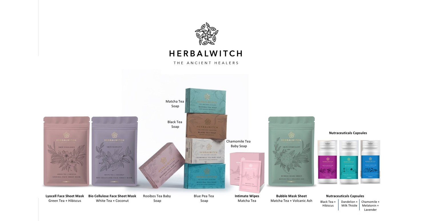 HerbalWitch, an Exotic Tea-based Skincare Brand, Opens Shop for the Chemical-Free Crowd