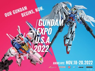 Gundam Expo USA 2022 (CNW Group/Bandai Namco Toys & Collectibles America Inc.)