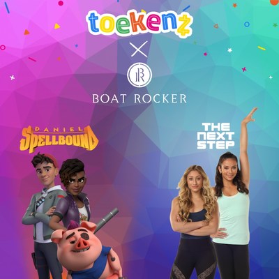 Toekenz Partners with Boat Rocker and its Daniel Spellbound and The Next Step Brands