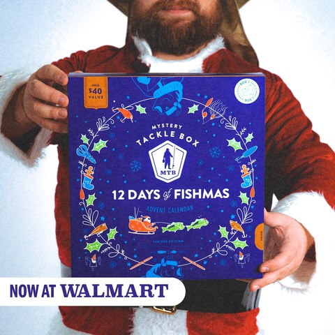 MYSTERY TACKLE BOX SERVES UP CHRISTMAS MIRACLES WITH 12 DAYS OF FISHMAS MYSTERY TACKLE BOX SERVES UP CHRISTMAS MIRACLES WITH 12 DAYS OF FISHMAS