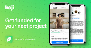 Creator Economy Platform Koji Announces "Fund My Project 2.0"