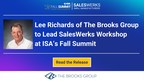 Lee Richards of The Brooks Group to Lead SalesWerks Workshop at ISA's Fall Summit