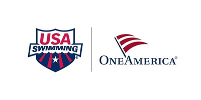 USA Swimming and OneAmerica logo