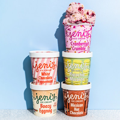 Jeni's Splendid Ice Creams Holiday Flavors.