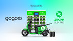 Gogoro and Zypp Electric Announce Strategic Partnership in India...