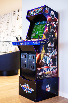 The Blitz is Back and is available now for purchase via Arcade1Up.com or through our partnered retailers! This machine is an absolute touchdown, don't miss your chance to own NFL history!