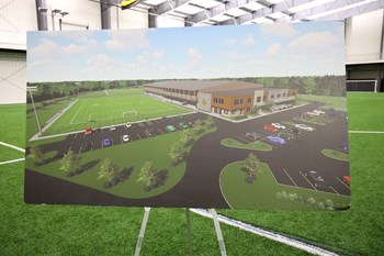 Developed successful  collaboration with the Pittsburgh Riverhounds SC, the AHN Montour Health + Sports Medicine Center presently  features 3  turfed, FIFA regulation-sized shot    and multi-purpose fields, including 1  full-size indoor tract  for year-round use. Seven further  outdoor fields are nether  operation  with expected completion successful  2023.