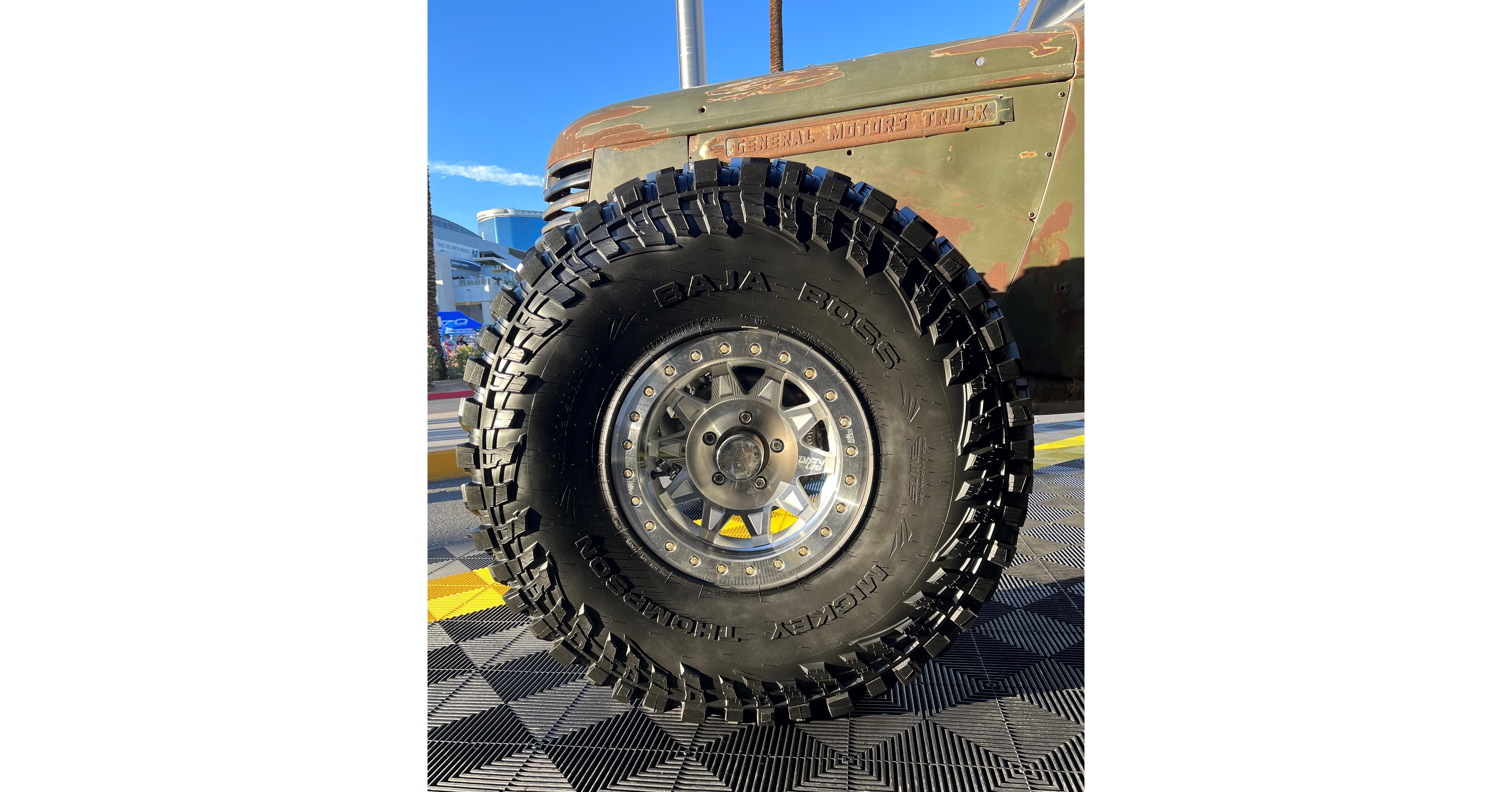 MICKEY THOMPSON ADDS BIGGEST-EVER TIRES TO ITS ULTRA PREMIUM BAJA BOSS® M/T EXTREME MUD-TERRAIN LINE