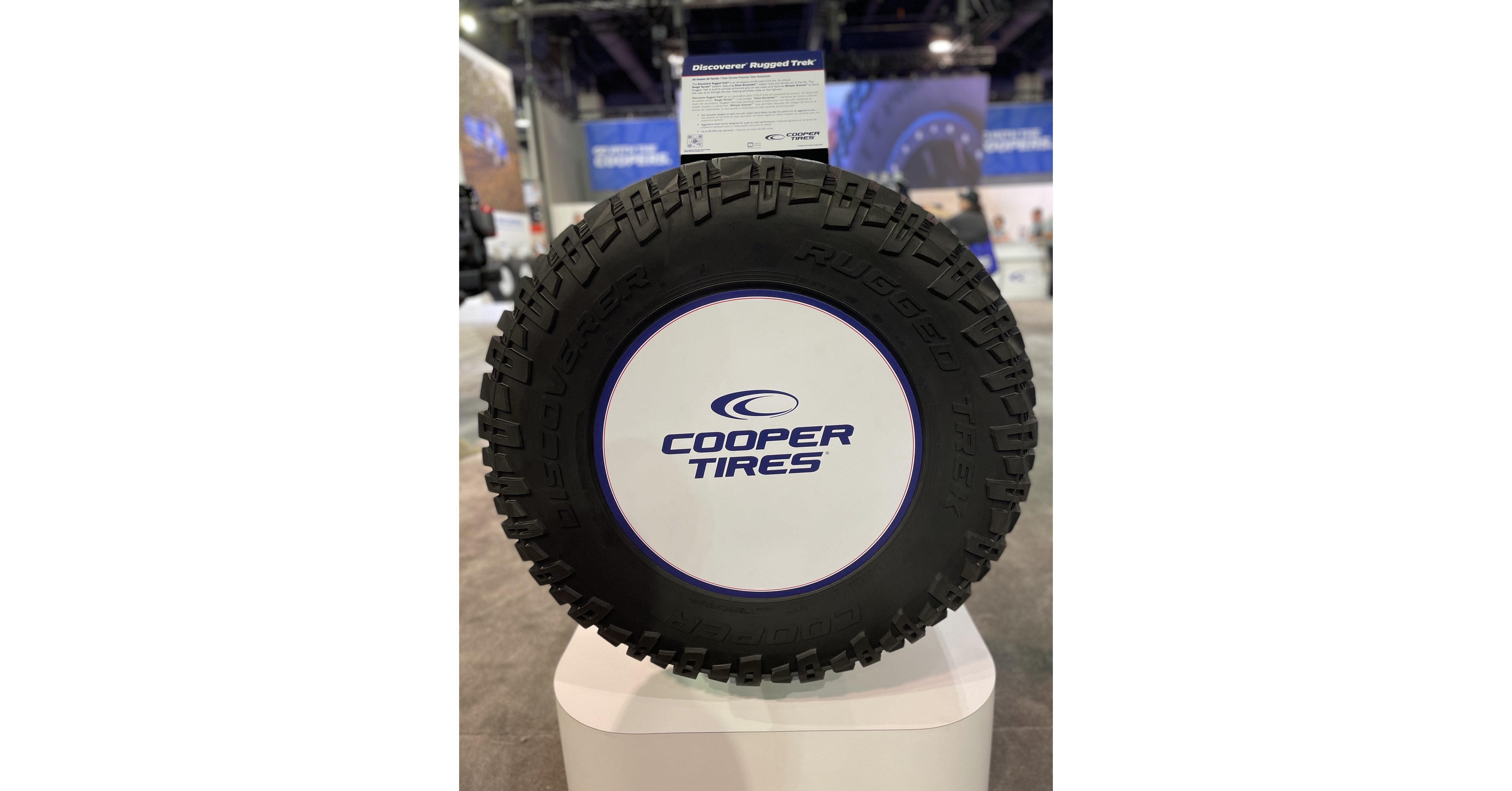 GOODYEAR UNVEILS THE LARGEST TIRE IN ITS COOPER DISCOVERER® RUGGED TREK™  LINE WITH TWO NEW 37-INCH OPTIONS