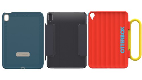 Wrap the new Apple iPad (10th gen) in sleek, ready-to-go-protection with OtterBox Symmetry Series 360 Elite cases