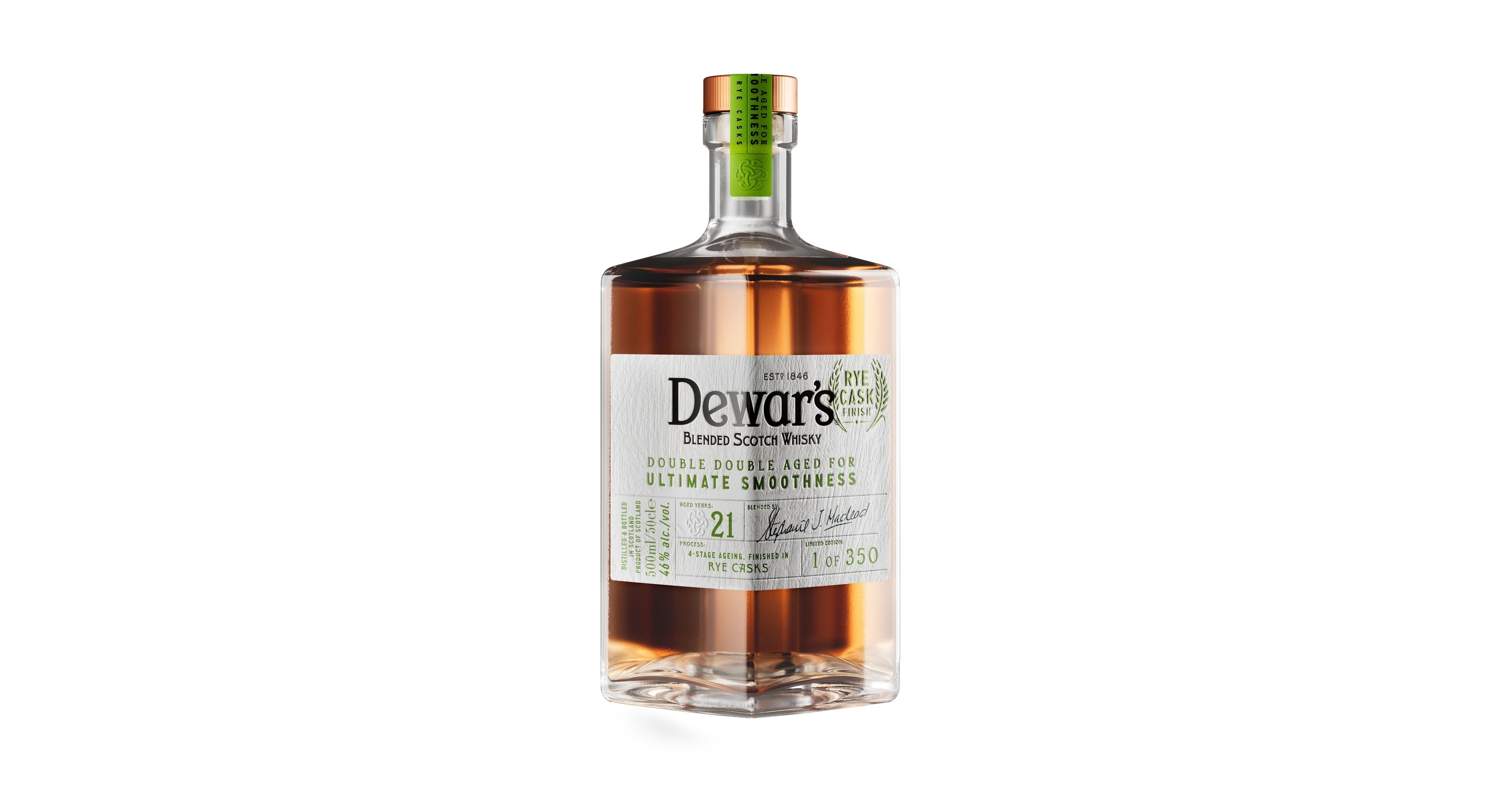 DEWAR'S® SCOTCH WHISKY LAUNCHES FIRSTEVER NFT FOR DOUBLE DOUBLE 21