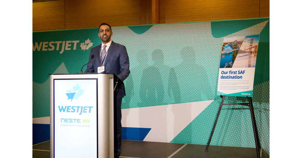 WestJet launches flight program with sustainable aviation fuel 