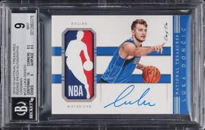 The premier Luka Doncic trading card makes its public auction debut at PWCC Marketplace