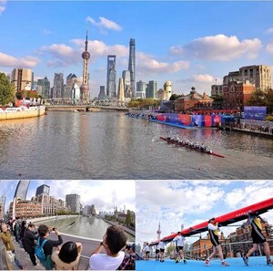 Regatta held on Shanghai's "Oriental Rhine" in bid to build global sports hub