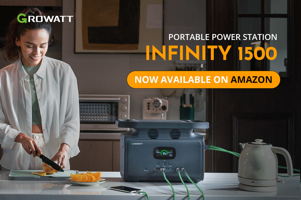 Growatt Portable Power Station Officially Goes Live on Amazon - Vimarsana News