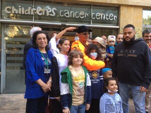 Yassin Fawaz, King Rolodex and Mohamed Ramadan Team Up to Brighten Children's Lives at Beirut Cancer Center