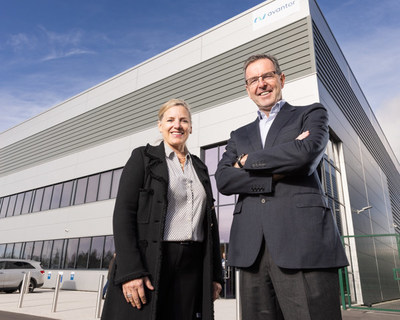 Avantor Opens New Distribution Center in Dublin to Support Growing Biopharma Market. Pictured L-R, Sheri Lewis, EVP, Global Supply Chain Operations; Ger Brophy, EVP, Biopharma Production