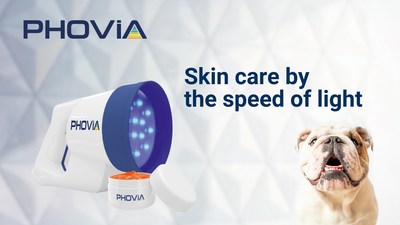 The PHOVIA® System is for topical application and is intended to create an environment supporting the skin’s own regeneration mechanisms in a physical way. (CNW Group/Vétoquinol N.-A. Inc.)