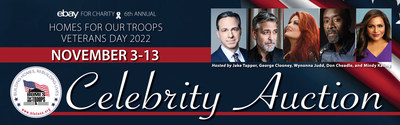 Homes For Our Troops 6th Annual Veterans Day Celebrity Auction