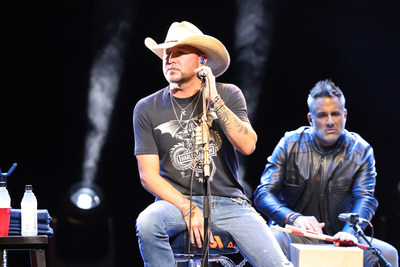 Jason Aldean performed at Audacy's 