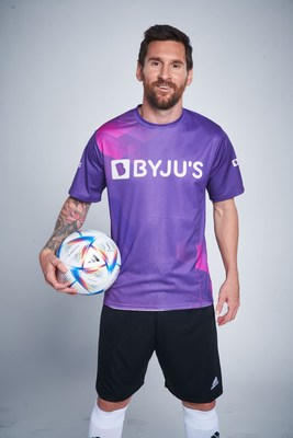 Lionel Messi, embaixador global da BYJU'S Education For All