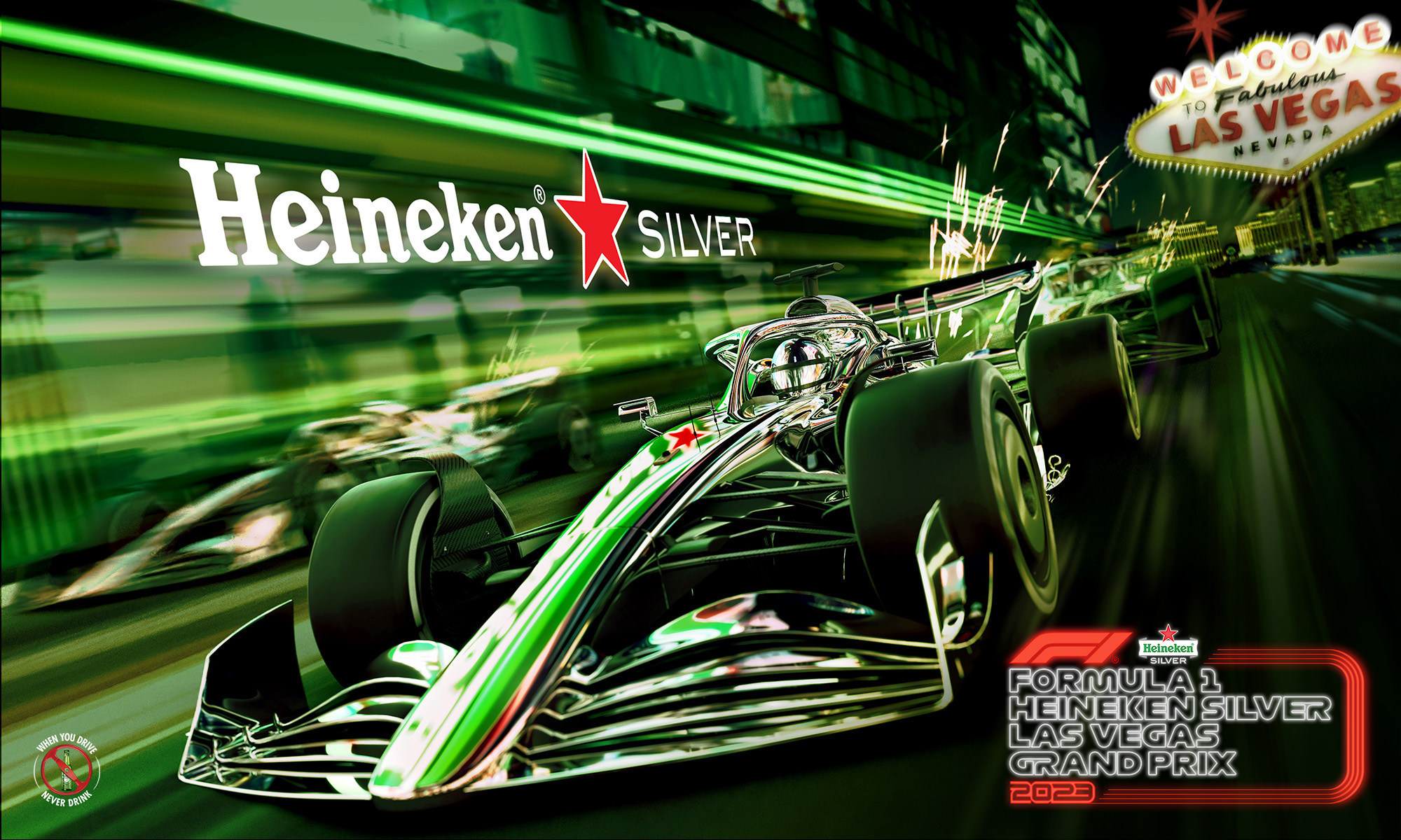 HEINEKEN® ES ANUNCIADO COMO SOCIO TITULAR DE CARRERA PARA EL GRAN PREMIO DE LA FÓRMULA 1 DE LAS VEGAS 2023