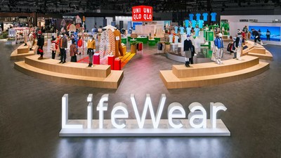 Panoramic View of UNIQLO LifePark at CIIE 2022
