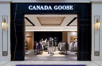 Canada Goose’s storefront at the Wynn Las Vegas