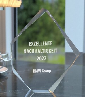 BMW Group gewinnt die Auszeichnung „Exzellente Nachhaltigkeit" / F.A.Z.-Institut und IMWF verleihen den Preis auf der „11. Responsible Leadership Conference 2022"