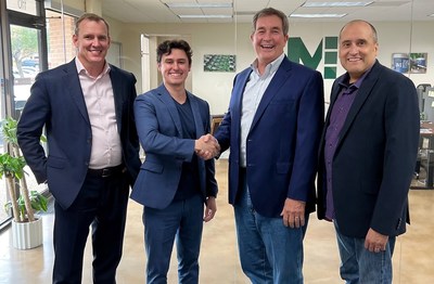 From Left to Right: Troy Poage (Mesquite Technologies VP of Sales & Operations), Joe Navar (Mesquite Technologies Founder & CEO), 
Ed Cowsar (OspreyData CEO), John Renfroe (OspreyData CTO)