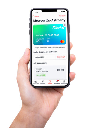 AstroPay lança novo cartão pré-pago Mastercard