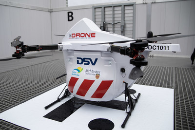 DRONE DELIVERY CANADA CARE BY AIR PROJECT WITH HALTON HEALTHCARE & DSV CANADA COMMERCIALLY OPERATIONAL (CNW Group/Drone Delivery Canada Corp.)