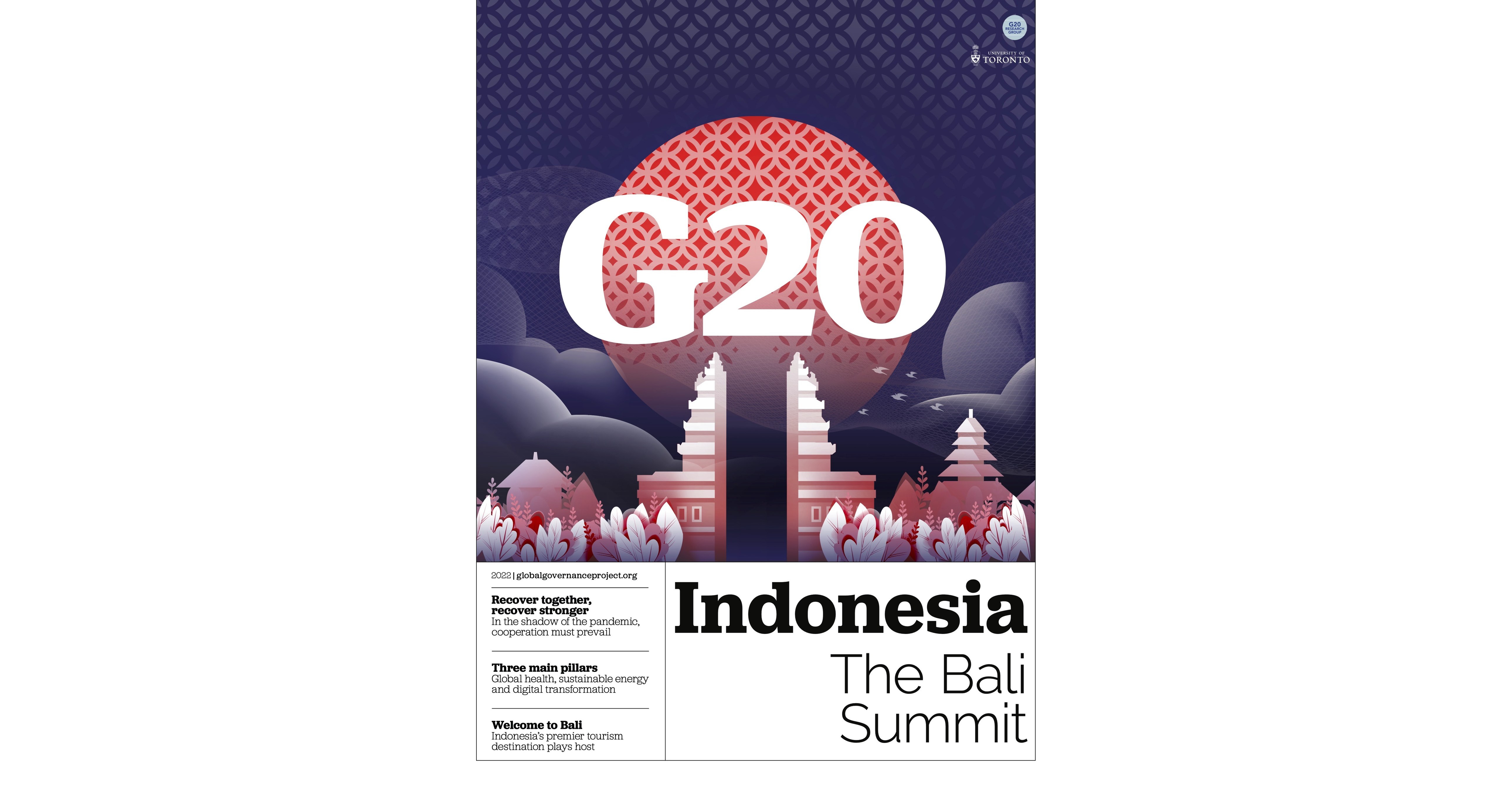 Recover together, recover stronger is the key message of the G20 Bali Summit