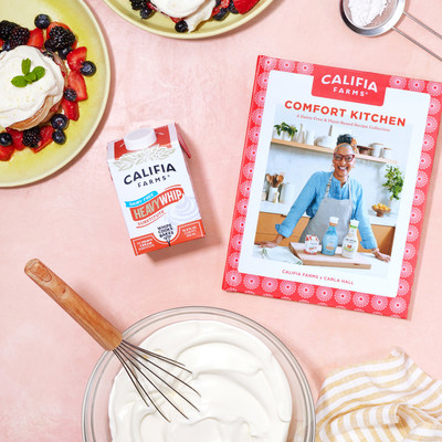 To celebrate its new culinary offering, Califia has released a dairy-free recipe collection with celebrity chef, author, and television host Carla Hall.
