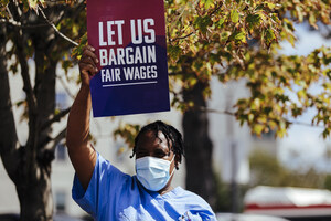 HOSPITAL CONTRACT ANNOUNCED BY ARBITRATOR LIMITS HEALTHCARE WORKERS TO DOUG FORD'S ANTI-WORKER 1% WAGE CAP