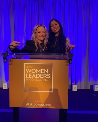 North Highland’s Rochelle Rivas (left) and Sucheta Misra (right) Named “2022 Women Leaders in Consulting” by ALM’s Consulting Magazine.