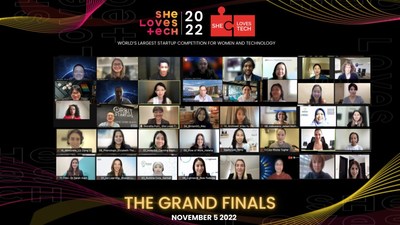 Startups & Judges at She Loves Tech 2022 Grand Finals