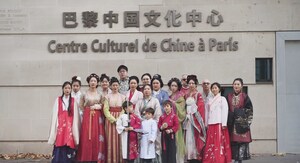 Das 5. Chinesische Kostümfestival des Nationalen Seidenmuseums Chinas schließt sich mit dem Han-Kostümfestival in Paris zusammen