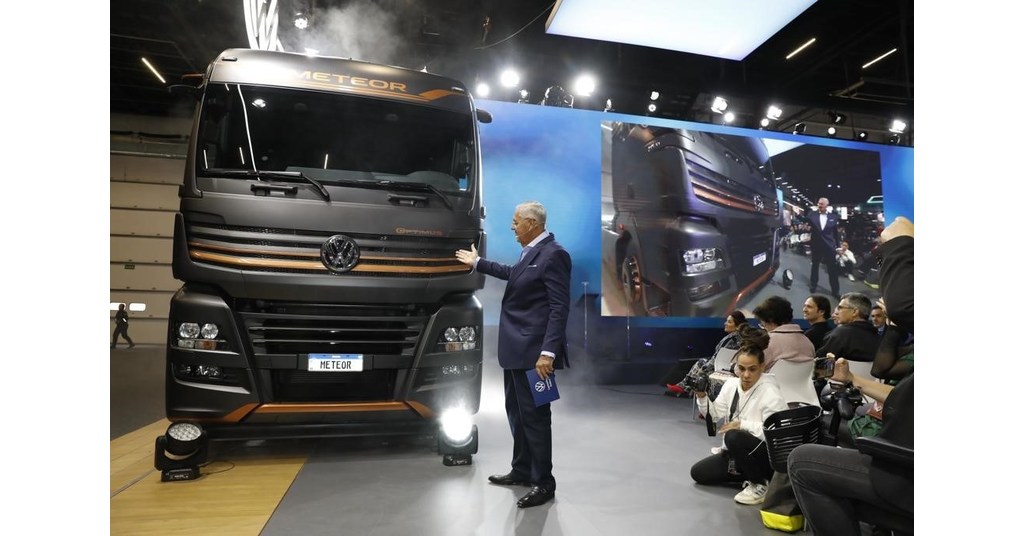 VWCO chega &agrave; Fenatran com caminh&atilde;o conceito e primeira venda de aut&ocirc;nomos da marca