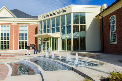 Amidst an array of musical performances and a celebratory spirit, Lycoming College dedicated the Trachte Music Center on Oct. 21, in the presence of 200 students, faculty, and staff, as well as numerous elected and city officials, trustees, alumni, community members and friends of the College. The dedication was an historic event as the building represents the first significant investment in the College’s music program in more than 100 years.