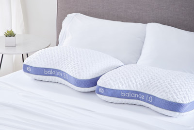 Featuring a crescent shape, the Balance Cuddle Curve Performance® Pillow naturally contours to the curves of the body for enhanced comfort.