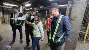 Deputy Prime Minister Freeland Visits Building Insulation Manufacturer ROCKWOOL