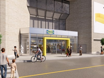 IKEA Canada a annonc son intention de profiter du succs de ses petits magasins en ouvrant un nouveau magasin IKEA au Scarborough Town Centre  l't 2023. (Groupe CNW/IKEA Canada)