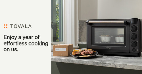 Tovala is giving away one, 6-in-1 Steam + Air Fry Smart Oven and an entire year's worth of Tovala Meals as part of its Holiday Sweepstakes Tovala is giving away one, 6-in-1 Steam + Air Fry Smart Oven and an entire year's worth of Tovala Meals as part of its Holiday Sweepstakes