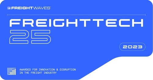 Tive named FreightTech 25 Winner for 2023